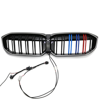 Calandre M Double Ligne BMW Série 3 G20 G28 Noir 2023-2024 - vue de dessus - Becquet Voiture