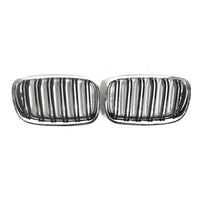 M Performance Kidney Grille BMW X6 E71 2007-2014 ABS - fitted on vehicle - Becquet Voiture