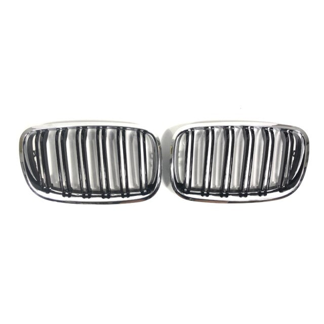 M Performance Kidney Grille BMW X6 E71 2007-2014 ABS - fitted on vehicle - Becquet Voiture