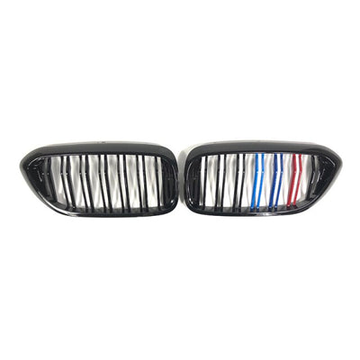Calandre M Sport BMW Serie 5 G30 2020 - vue de trois-quarts - Becquet Voiture