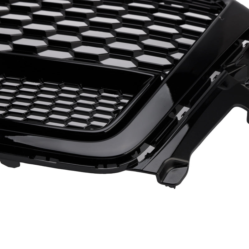 Calandre Maille Audi Q7 SQ7 Noir Brillant 2016 - détail du montage - Becquet Voiture