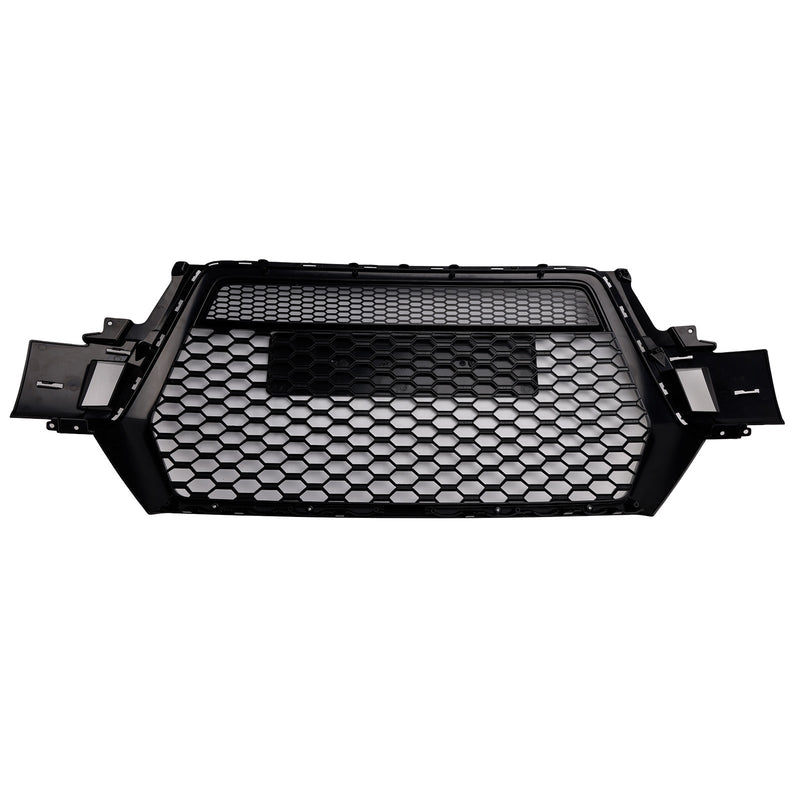 Calandre Maille Audi Q7 SQ7 Noir Brillant 2016 - vue de trois-quarts - Becquet Voiture