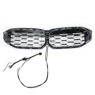 Calandre Maille Diamant BMW Série 3 G20 G28 Noir 2023-2024 - installé sur véhicule - Becquet Voiture
