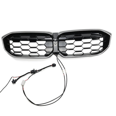Calandre Maille Diamant BMW Série 3 G20 G28 Noir 2023-2024 - vue de dessus - Becquet Voiture
