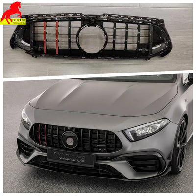 Calandre Mercedes Classe A W177 2023 - vue arrière - Becquet Voiture