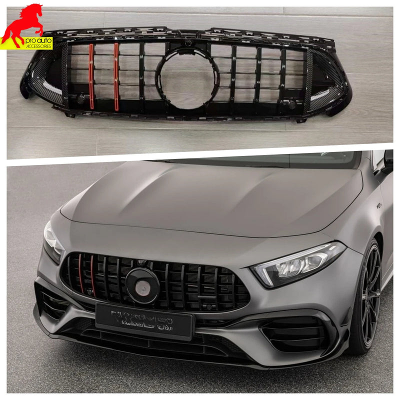 Calandre Mercedes Classe A W177 2023 - vue arrière - Becquet Voiture
