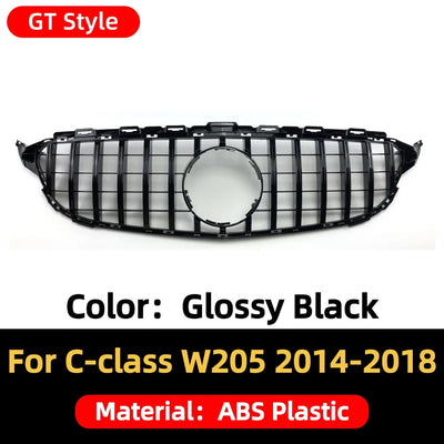 Calandre Mercedes Classe C W205 AMG Diamond 2014-2018 - packshot studio 2 - Becquet Voiture
