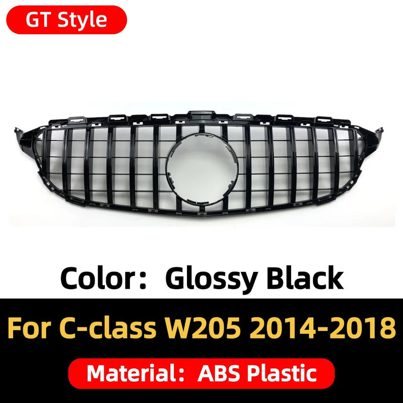 Calandre Mercedes Classe C W205 AMG Diamond 2014-2018 - packshot studio 2 - Becquet Voiture