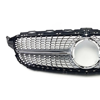 Calandre Mercedes Classe C W205 AMG Diamond 2014-2018 - packshot studio - Becquet Voiture