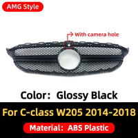 Calandre Mercedes Classe C W205 AMG Diamond 2014-2018 - vue arrière 2 - Becquet Voiture