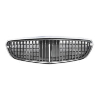 Calandre Mercedes Classe C W205 Style Maybach 2015-2021 - détail du montage - Becquet Voiture