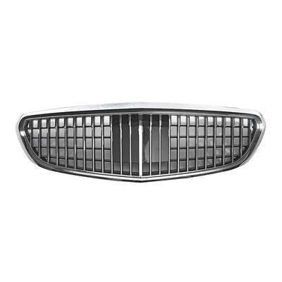 Calandre Mercedes Classe C W205 Style Maybach 2015-2021 - détail du montage - Becquet Voiture