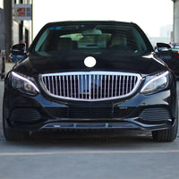 Calandre Mercedes Classe C W205 Style Maybach 2015-2021 - installé sur véhicule - Becquet Voiture
