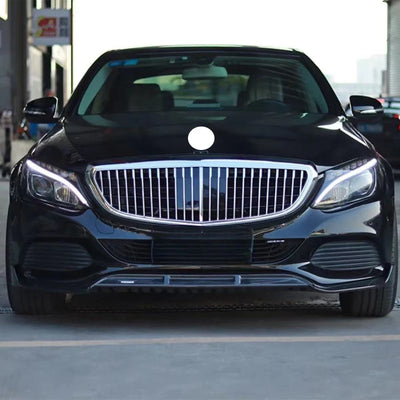 Calandre Mercedes Classe C W205 Style Maybach 2015-2021 - installé sur véhicule - Becquet Voiture