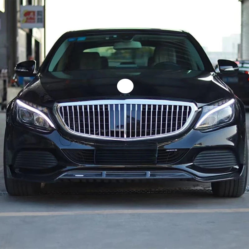 Calandre Mercedes Classe C W205 Style Maybach 2015-2021 - installé sur véhicule - Becquet Voiture