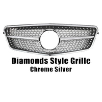 Calandre Mercedes Classe E W212 Style Diamants - détail du montage - Becquet Voiture