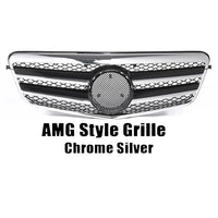 Calandre Mercedes Classe E W212 Style Diamants - en situation - Becquet Voiture