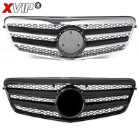 Calandre Mercedes Classe E W212 Style Diamants - vue de profil - Becquet Voiture