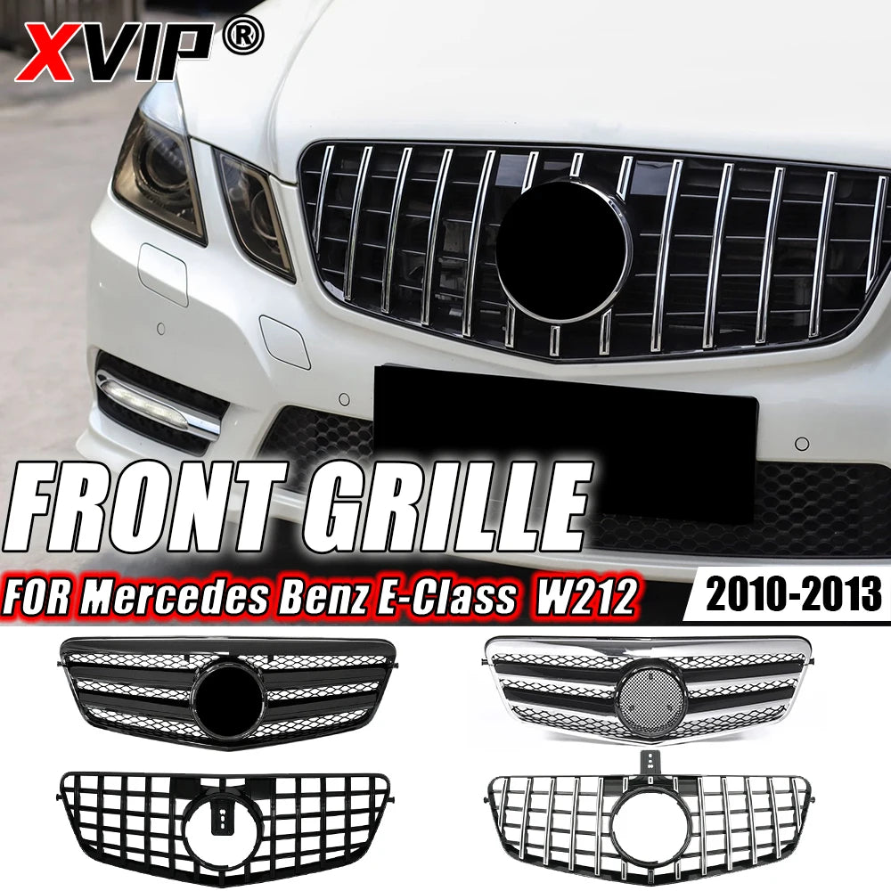 Calandre Mercedes Classe E W212 Style GTR - vue de face - Becquet Voiture