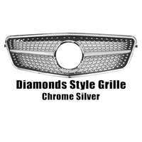 Calandre Mercedes Classe E W212 Style GTR - vue de profil 2 - Becquet Voiture