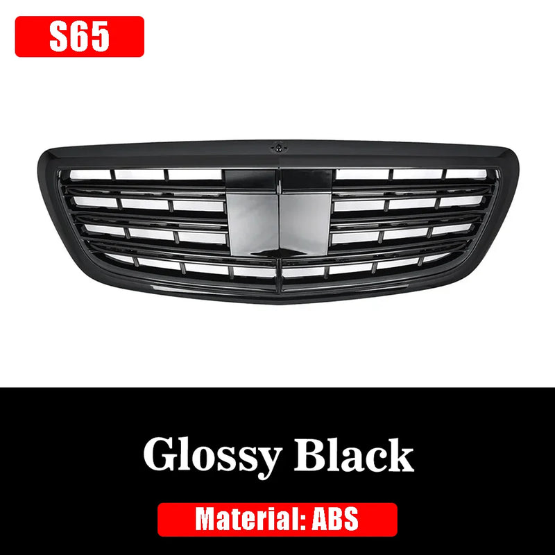 Calandre Mercedes Classe S W222 2013-2020 - détail du montage - Becquet Voiture