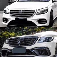 Calandre Mercedes Classe S W222 2013-2020 - vue arrière - Becquet Voiture