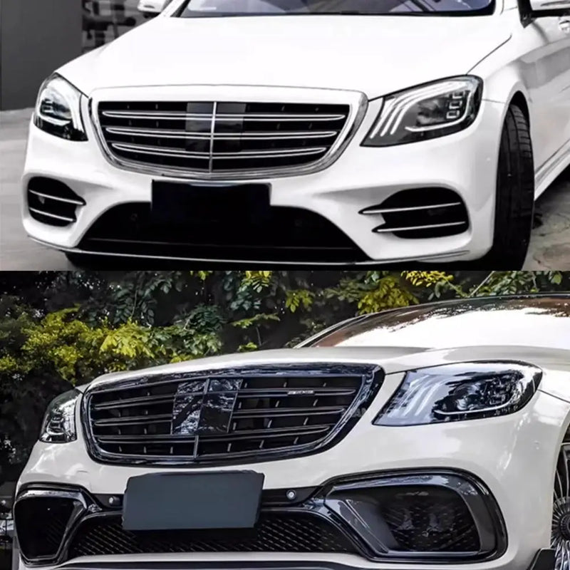 Calandre Mercedes Classe S W222 2013-2020 - vue arrière - Becquet Voiture