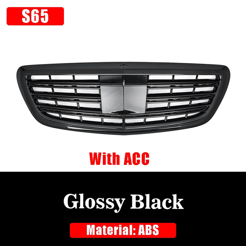 Calandre Mercedes Classe S W222 2013-2020 - vue de dessus - Becquet Voiture