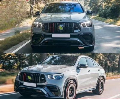 Calandre Mercedes GLE Coupé C167 2020-2022 - installé sur véhicule - Becquet Voiture