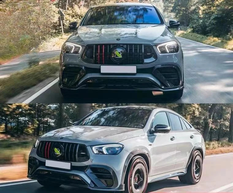 Calandre Mercedes GLE Coupé C167 2020-2022 - installé sur véhicule - Becquet Voiture