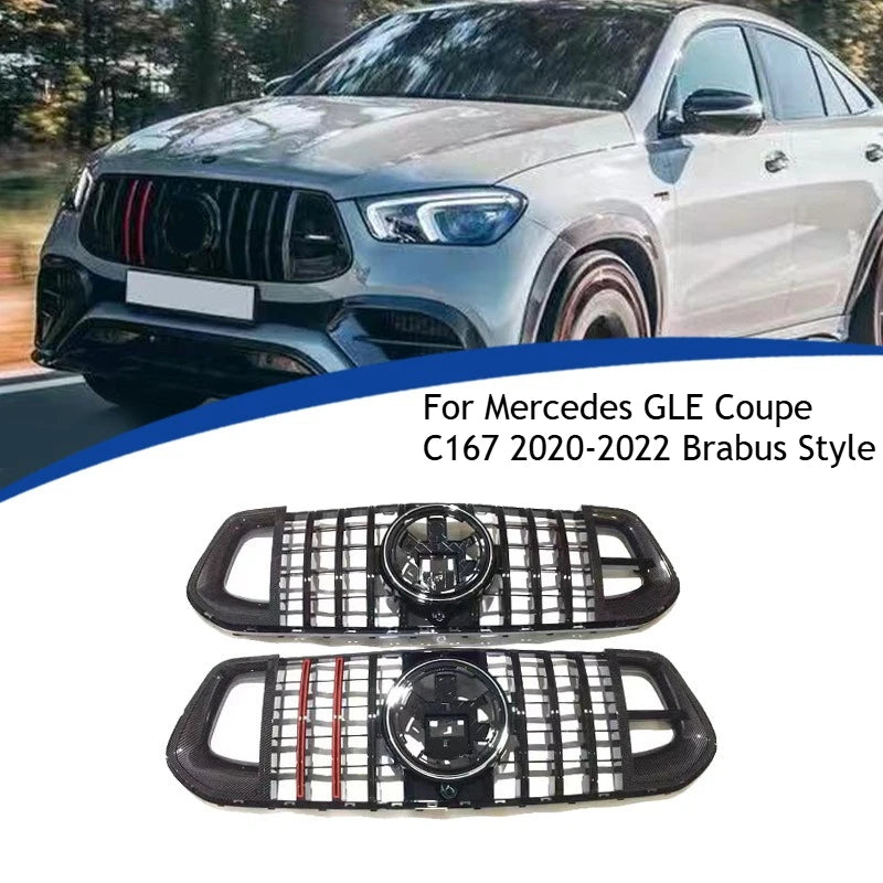Calandre Mercedes GLE Coupé C167 2020-2022 - vue de face - Becquet Voiture