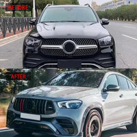 Calandre Mercedes GLE Coupé C167 2020-2022 - vue de profil - Becquet Voiture