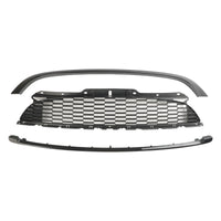 Calandre Mini Cooper S R57 Cabriolet JCW Noir 2009-2013 - vue rapprochée - Becquet Voiture
