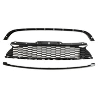 Calandre Mini Cooper S R58 JCW Noir Brillant 2011-2015 - détail du montage - Becquet Voiture