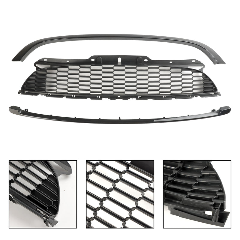 Calandre Mini Cooper S R58 JCW Noir Brillant 2011-2015 - vue arrière - Becquet Voiture