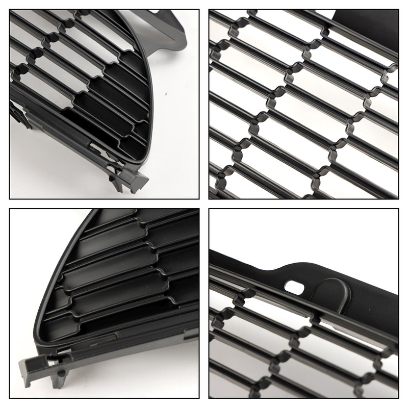 Calandre MINI R55 R56 R57 R58 R59 Cooper S JCW Noir Brillant - packshot studio - Becquet Voiture