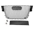 Calandre Nid d'Abeille Audi A5 B8 Argent 2008-2011