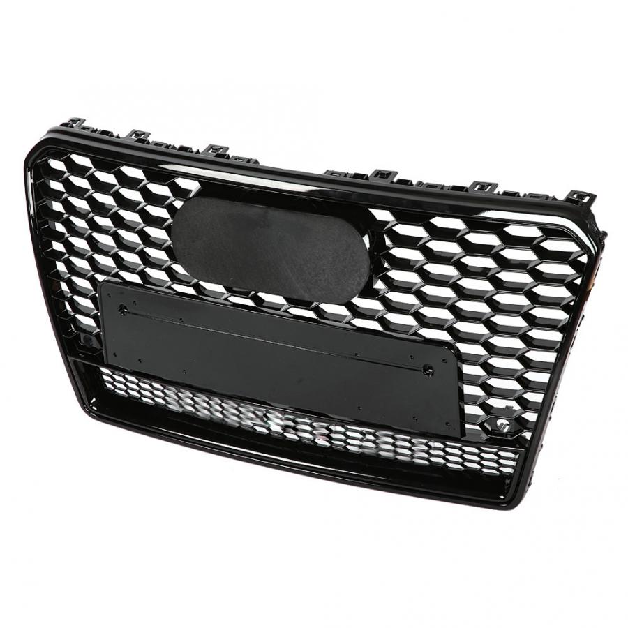 Calandre Nid d'Abeille Audi A7 2011-2015 Noir - vue de face - Becquet Voiture