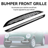 Calandre Nid d'Abeille MINI R50 R52 2002-2006 Noir 2P - vue arrière - Becquet Voiture