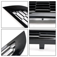 Calandre Nid d'Abeille MINI R50 R52 R53 2002-2006 Noir 2P - vue de profil 2 - Becquet Voiture