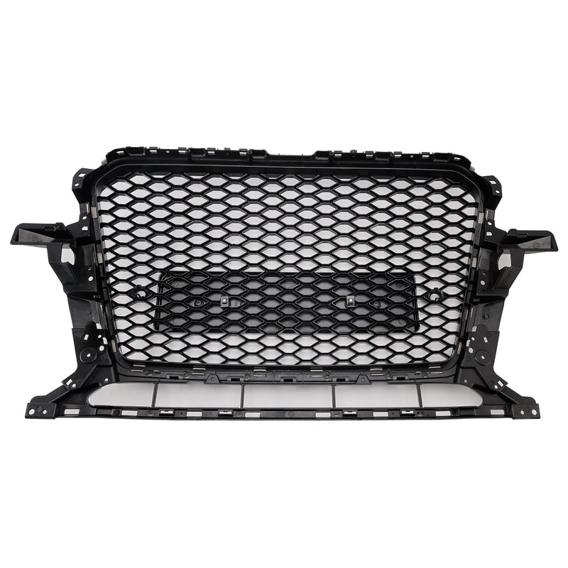 Gloss Black Honeycomb Grille Audi Q5 2013-2017 - rear view - Becquet Voiture