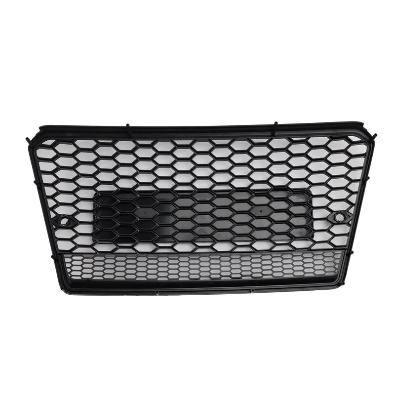 Black Honeycomb Grille RS7 Style Audi A7 S7 2012-2015 - three-quarter view - Becquet Voiture