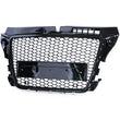 Calandre nid d'abeille noire RS3 Audi A3 8P 2005-2012