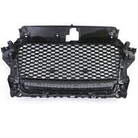 Calandre nid d'abeille noire RS3 Audi A3 8V 2012-2020 - en situation - Becquet Voiture