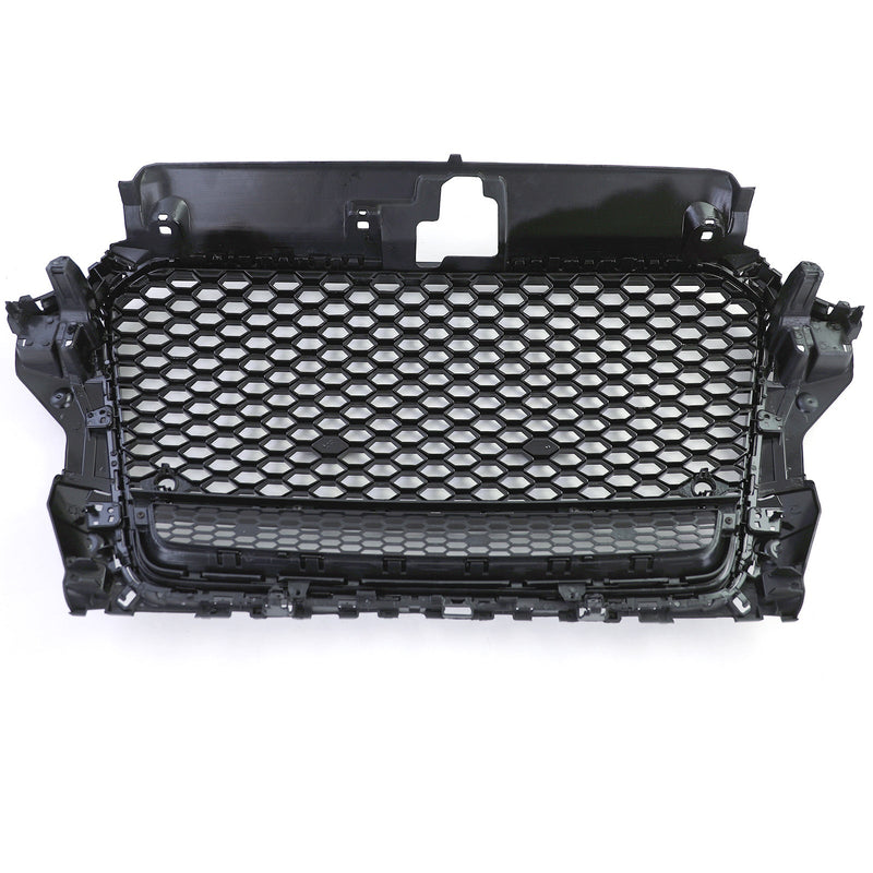 Calandre nid d'abeille noire RS3 Audi A3 8V 2012-2020 - en situation - Becquet Voiture