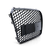 Calandre nid d'abeille noire RS5 Audi A5 B8 2007-2017 - vue arrière 2 - Becquet Voiture