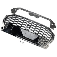 Calandre Nid d'Abeille RSQ5 Audi Q5 SQ5 2021-2025 - installé sur véhicule 2 - Becquet Voiture