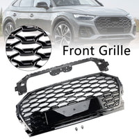 Calandre Nid d'Abeille RSQ5 Audi Q5 SQ5 2021-2025 - packshot studio - Becquet Voiture