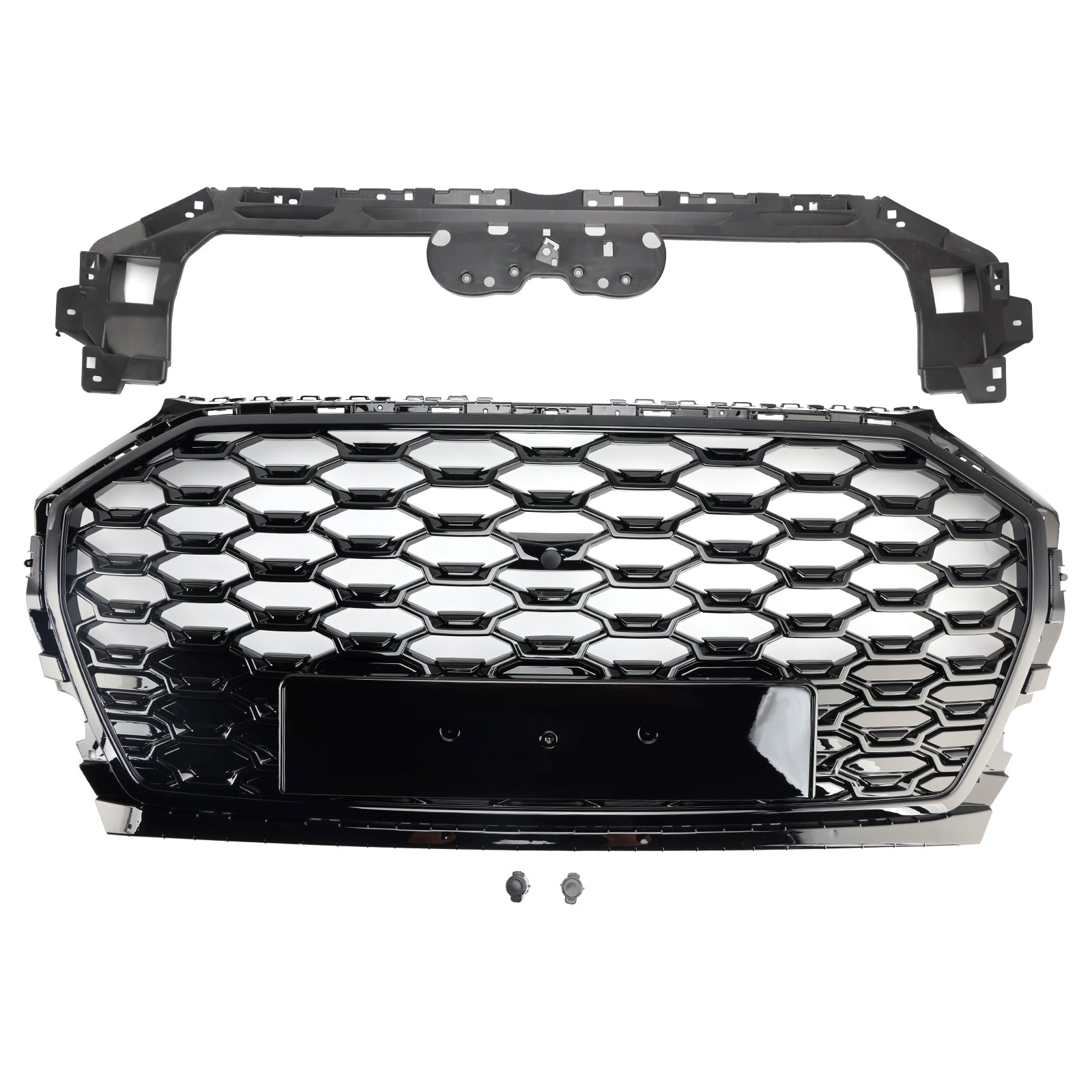 Calandre Nid d'Abeille RSQ5 Audi Q5 SQ5 2021-2025 - vue de face - Becquet Voiture