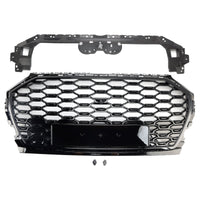 Calandre Nid d'Abeille RSQ5 Audi Q5 SQ5 2021-2025 - vue de face - Becquet Voiture